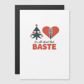 Alles over die Baste Kerst Klassieke Retro Look (Voorkant / Achterkant)