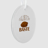 Alles over die Baste Style Quote Ornament (voorkant)