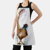 Alles-over-fazant printplaat schort (Insitu)