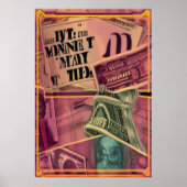 Alles over geld | AI Art Poster (Voorkant)