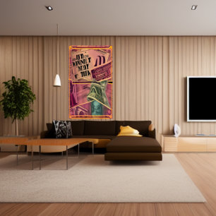 Alles over geld AI Art Poster