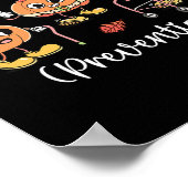 Alles over Herfst voorkomen Halloween Poster (Hoek)