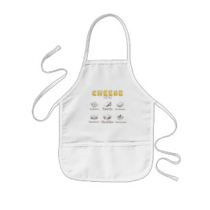 Alles over het Apron van de Types van Kaas Kinder Schort