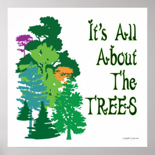 Alles over het groene Poster van de Trees