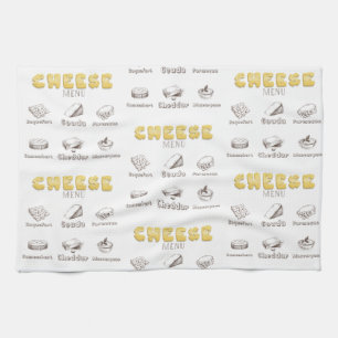 Alles over het menu Soorten kazen Theedoek