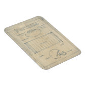 Alles over het spel - Football Magneet (Rechterzijde)