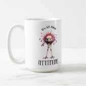 Alles over houding grappige flamingo koffiemok (Links)