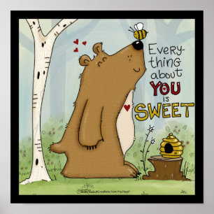 Alles over jou is leuk poster