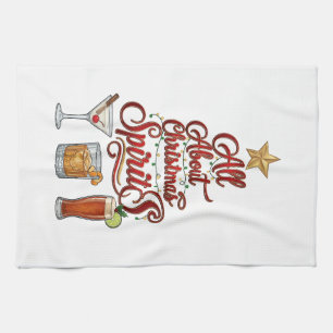 Alles over Kerstspirits Cocktails Whiskey Ster Theedoek