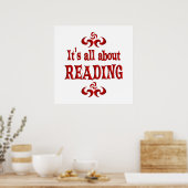 ALLES OVER LEZEN POSTER (Keuken)