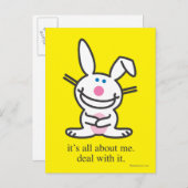 Alles over mij briefkaart (Voorkant / Achterkant)