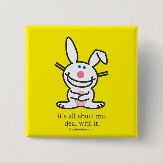 Alles over mij vierkante button 5,1 cm (Voorkant)