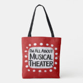 Alles over Musical Theatre Canvas tas (Achterkant)