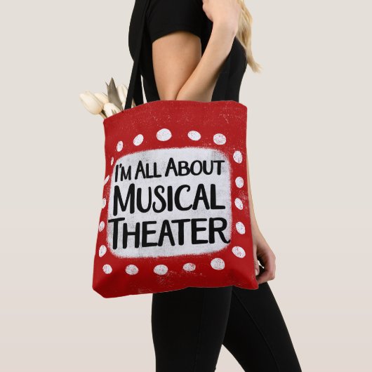 Alles over Musical Theatre Canvas tas (Dichtbij)