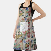 Alles over Print Schort Mahjong (Insitu)