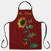 Alles over Print Schort Sunflower Butterfly (Voorkant)