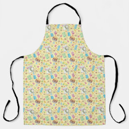 Alles-over-printpron met remkake schort