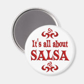 ALLES OVER SALSA MAGNEET (Voorkant / Achterkant)