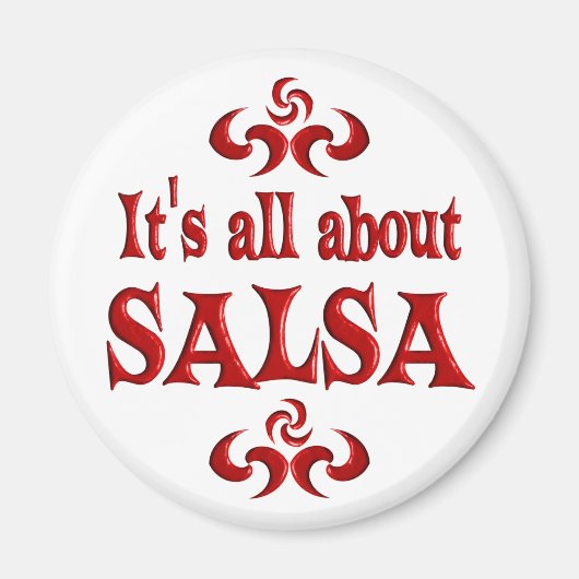 ALLES OVER SALSA MAGNEET (Voorkant)