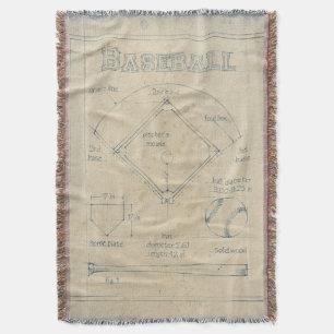 Alles over spel - honkbal deken