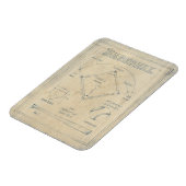 Alles over spel - honkbal magneet (Linkerzijde)