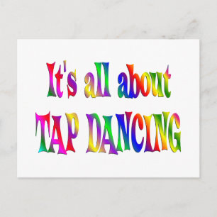 Alles over Tapdansen Briefkaart