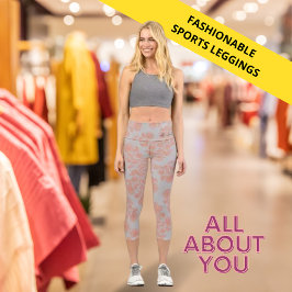 ALLES OVER U - Afgedrukt Capri Legging