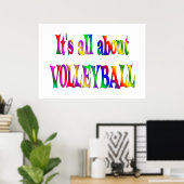 Alles over Volleyball Poster (Thuiskantoor)