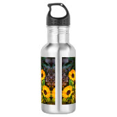 **ALLES OVER ZONNEBLOEMEN** WATERFLES (Achterkant)