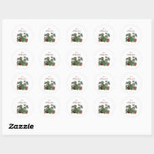alles planten ronde sticker (Vel)