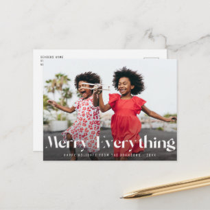 Alles smeden Kerst van de Elegant Briefkaart
