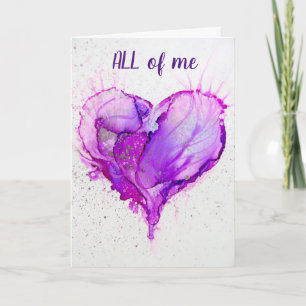 **ALLES VAN ME HOUDT VAN ALLES VAN JOU** LIEFDESKA KAART