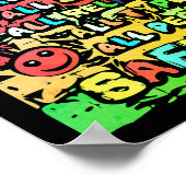 Alles veilig hier ~ Rainbow Welkom Poster (Hoek)