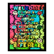 Alles veilig hier ~ Rainbow Welkom