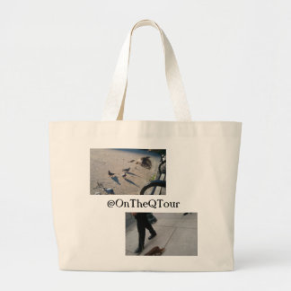 Alles-voor-doel herbruikbaar op hetQTour-Tas Grote Tote Bag
