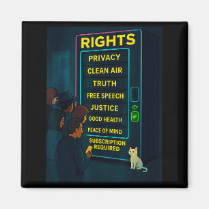 Alles voor een prijs grappige satire cadeau magneet