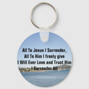 Alles voor Jezus die ik overgeef Sleutelhanger