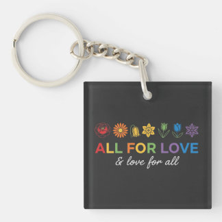 Alles voor Liefde en Liefde voor Alles – Gelijkhei Sleutelhanger