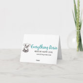 Alles voor Rosie Note Kaart (Achterkant)