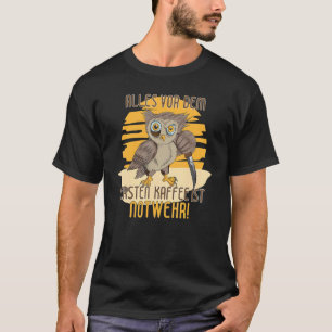 Alles Vor Dem Ersten Kaffee Ist Emergency Knife Co T-shirt