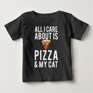 Alles waar ik om geef is pizza en mijn kat