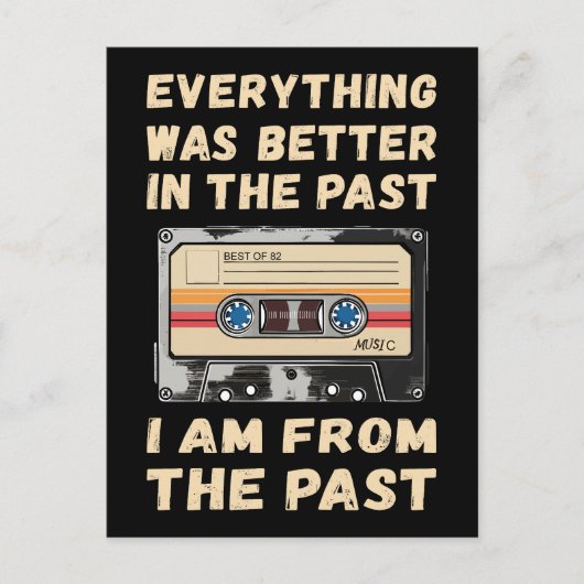 Alles was beter in de vorige cassette briefkaart (Voorkant)