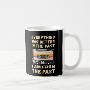 Alles was beter in de vorige cassette koffiemok