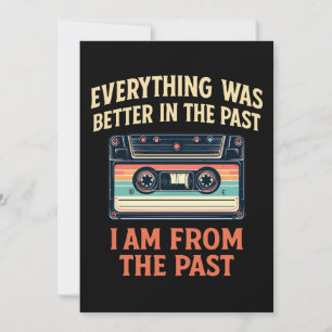 Alles was beter in het verleden cassette kaart