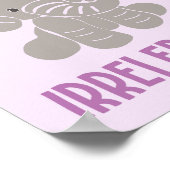 Alles wat geen verband houdt met weeshuizen is irr poster (Hoek)