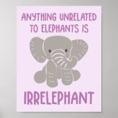 Alles wat geen verband houdt met weeshuizen is irr poster (Voorkant)
