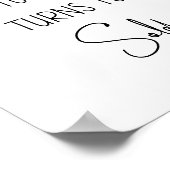 Alles wat ik aanraak, wordt verkocht poster (Hoek)