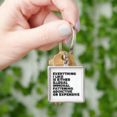 Alles wat ik leuk vind sleutelhanger (Hand)