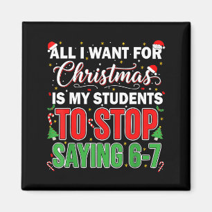 Alles wat ik met Kerstmis wil is dat mijn studente Magneet