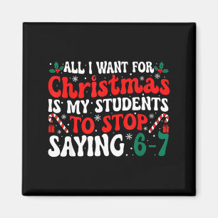 Alles wat ik met Kerstmis wil is dat mijn studente Magneet